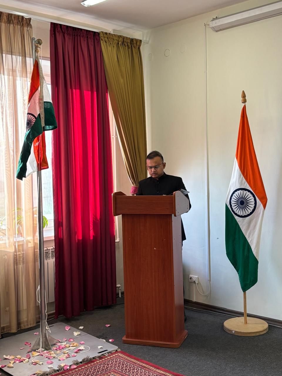 77th Republic Day Celebrations at The Consulate General of India in Vladivostok