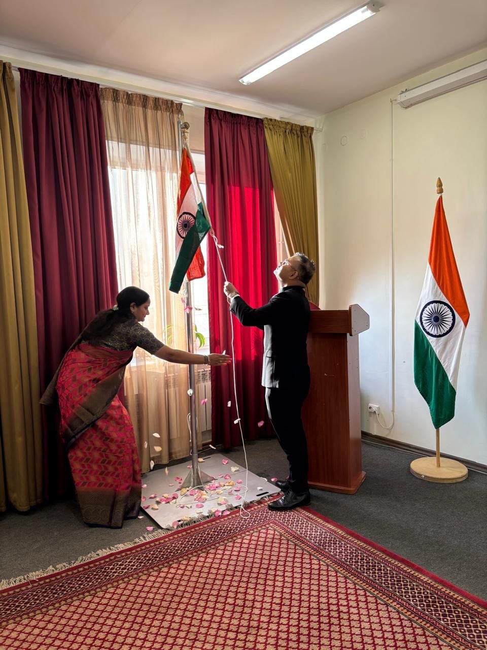 77th Republic Day Celebrations at The Consulate General of India in Vladivostok