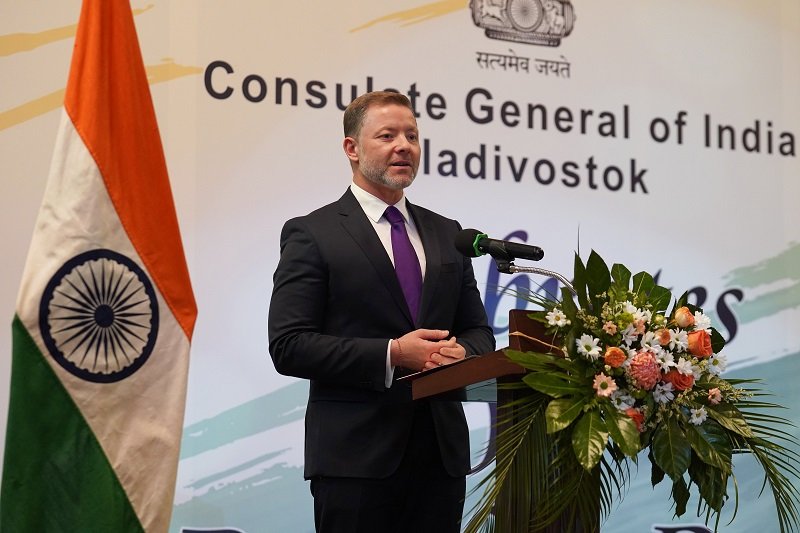 77th Republic Day of India Celebrations at Vladivostok, Russia