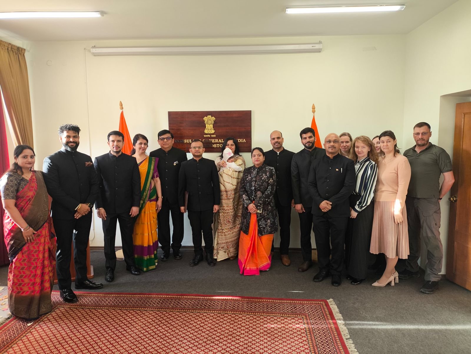 77th Republic Day Celebrations at The Consulate General of India in Vladivostok