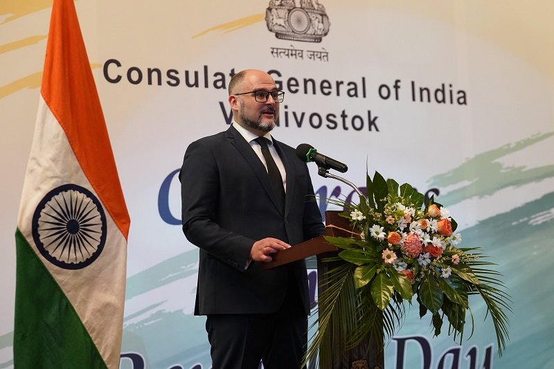 77th Republic Day of India Celebrations at Vladivostok, Russia