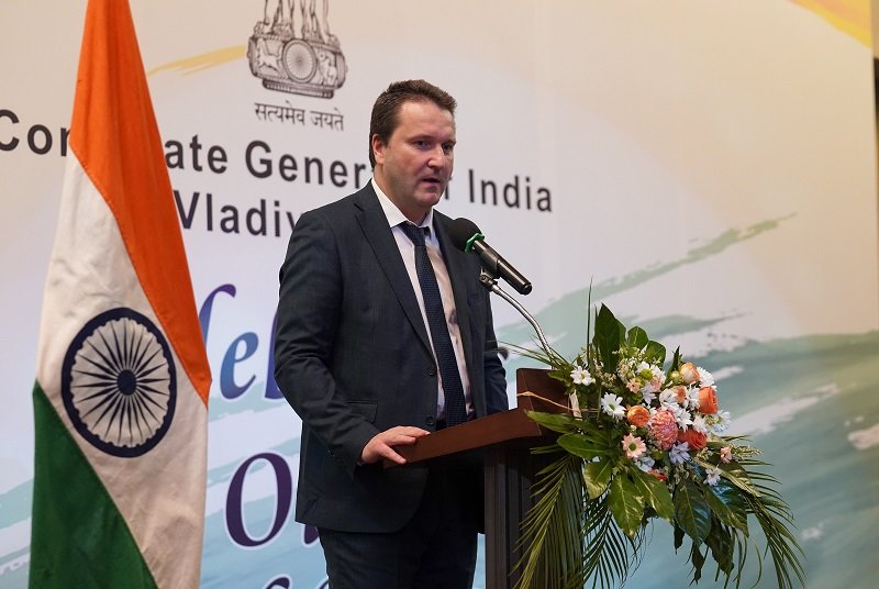 77th Republic Day of India Celebrations at Vladivostok, Russia