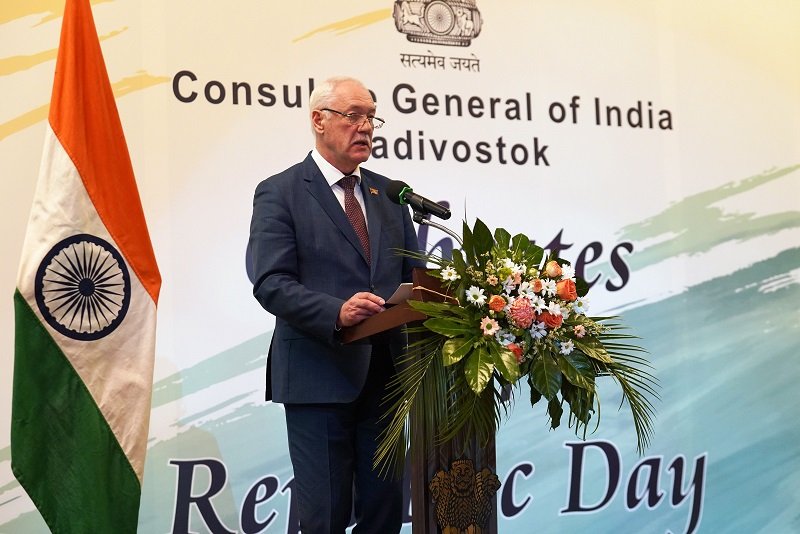 77th Republic Day of India Celebrations at Vladivostok, Russia