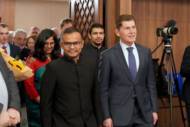 77th Republic Day of India Celebrations at Vladivostok, Russia