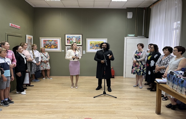 Opening of exhibition of Children’s Drawings 