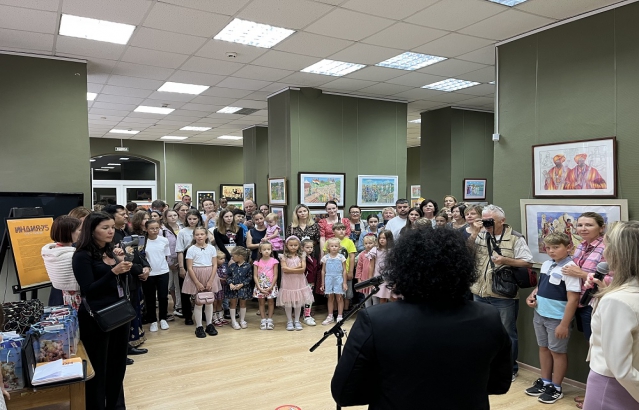 Opening of exhibition of Children’s Drawings 