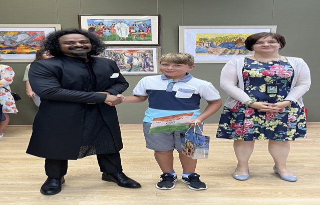 Opening of exhibition of Children’s Drawings 