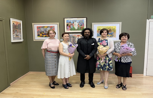 Opening of exhibition of Children’s Drawings 