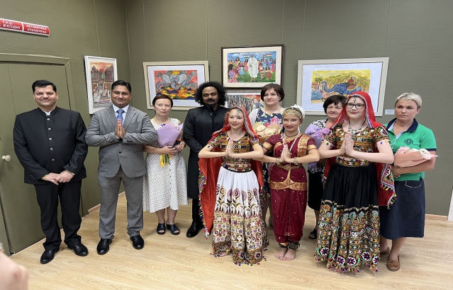 Opening of exhibition of Children’s Drawings 