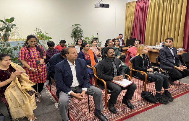 Hindi Diwas celebrations on 14 September, 2022 at CGI, Vladivostok.
