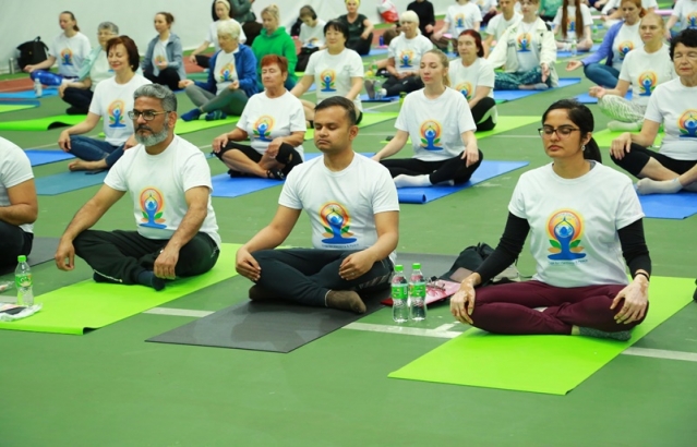 The 10th International Day of Yoga - Vladivostok, Primorsky Krai