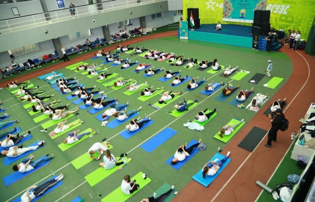 The 10th International Day of Yoga - Vladivostok, Primorsky Krai