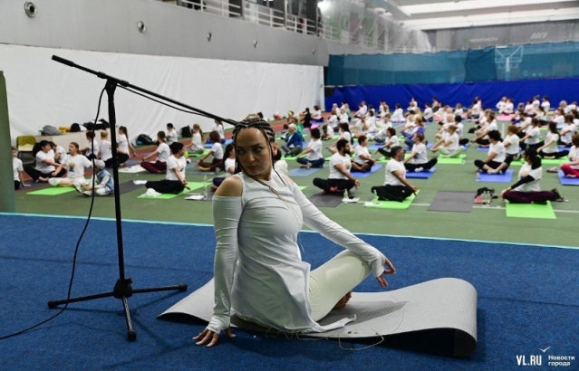 The 10th International Day of Yoga - Vladivostok, Primorsky Krai