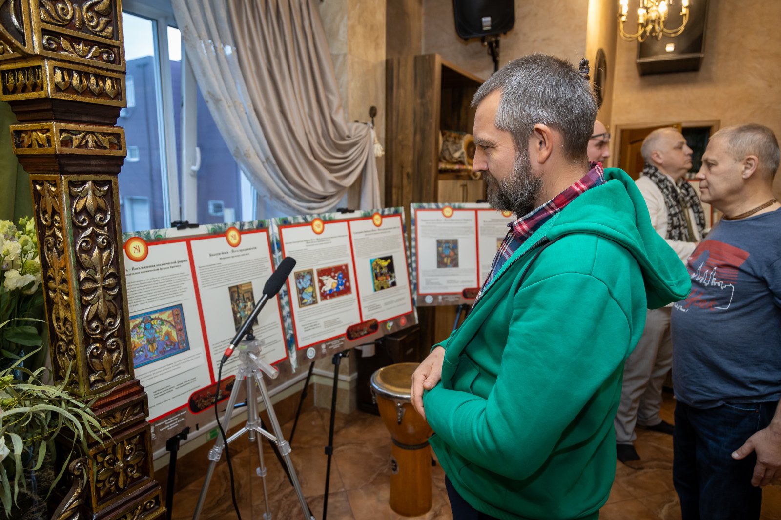 Photo Exhibition of the Bhagavad Gita at International Gita Mahotsav 2025 - Vladivostok, Russia