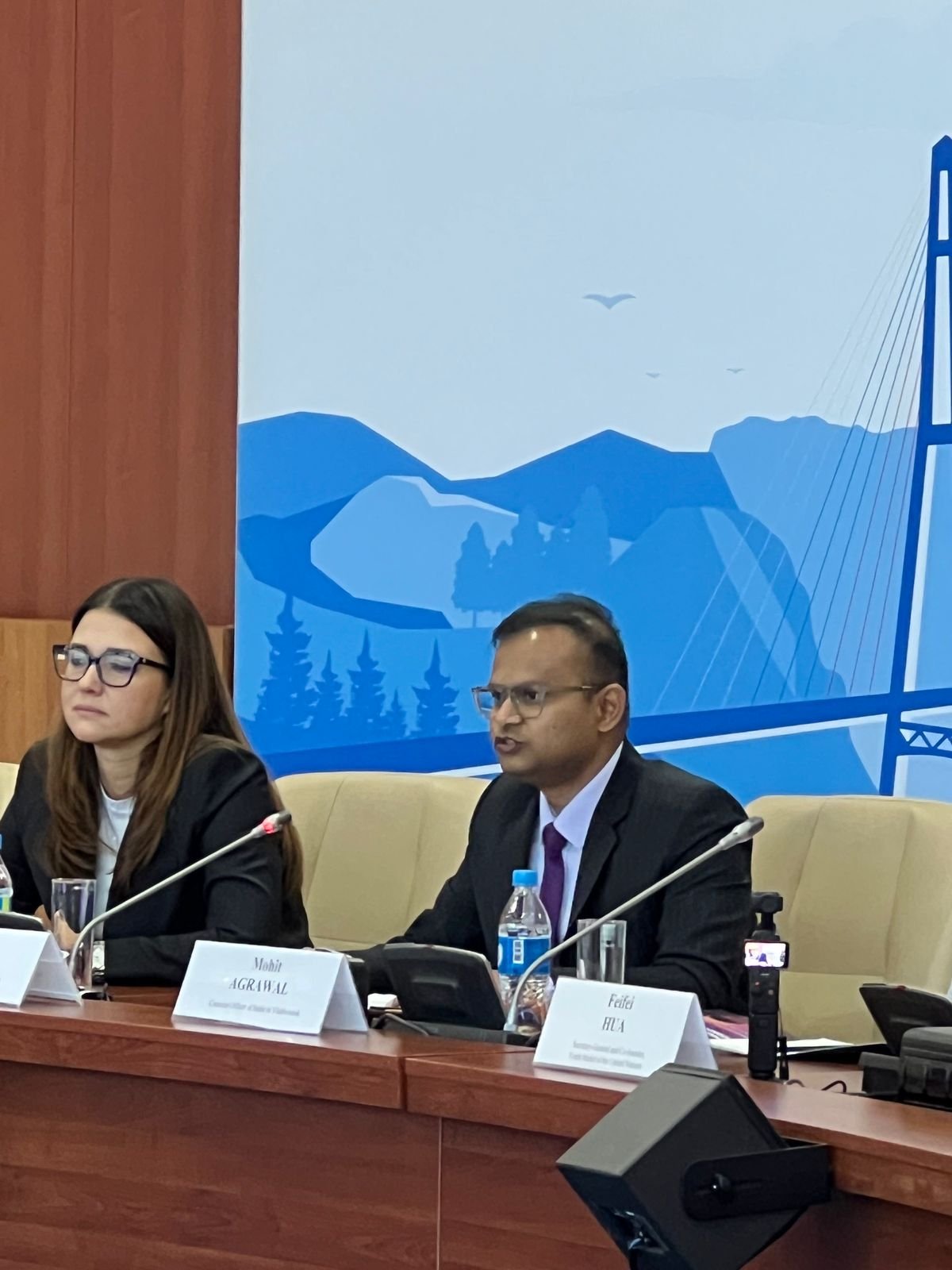 Consul General Mr. Siddarth Gowrav addressed the 24th Annual Model UN Conference at Far Eastern Federal University