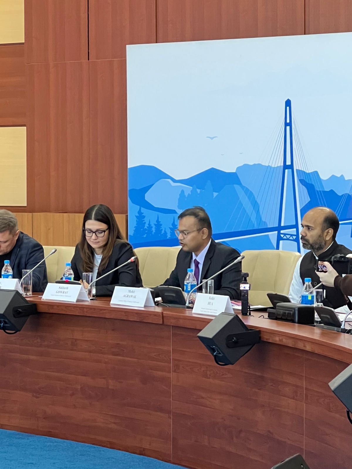 Consul General Mr. Siddarth Gowrav addressed the 24th Annual Model UN Conference at Far Eastern Federal University