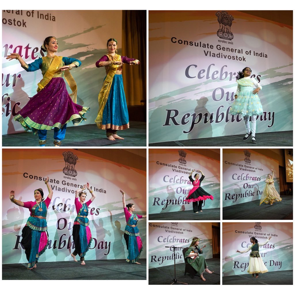 'Vande Mataram at 150' at 77th Republic Day of India Celebrations at Vladivostok, Russia