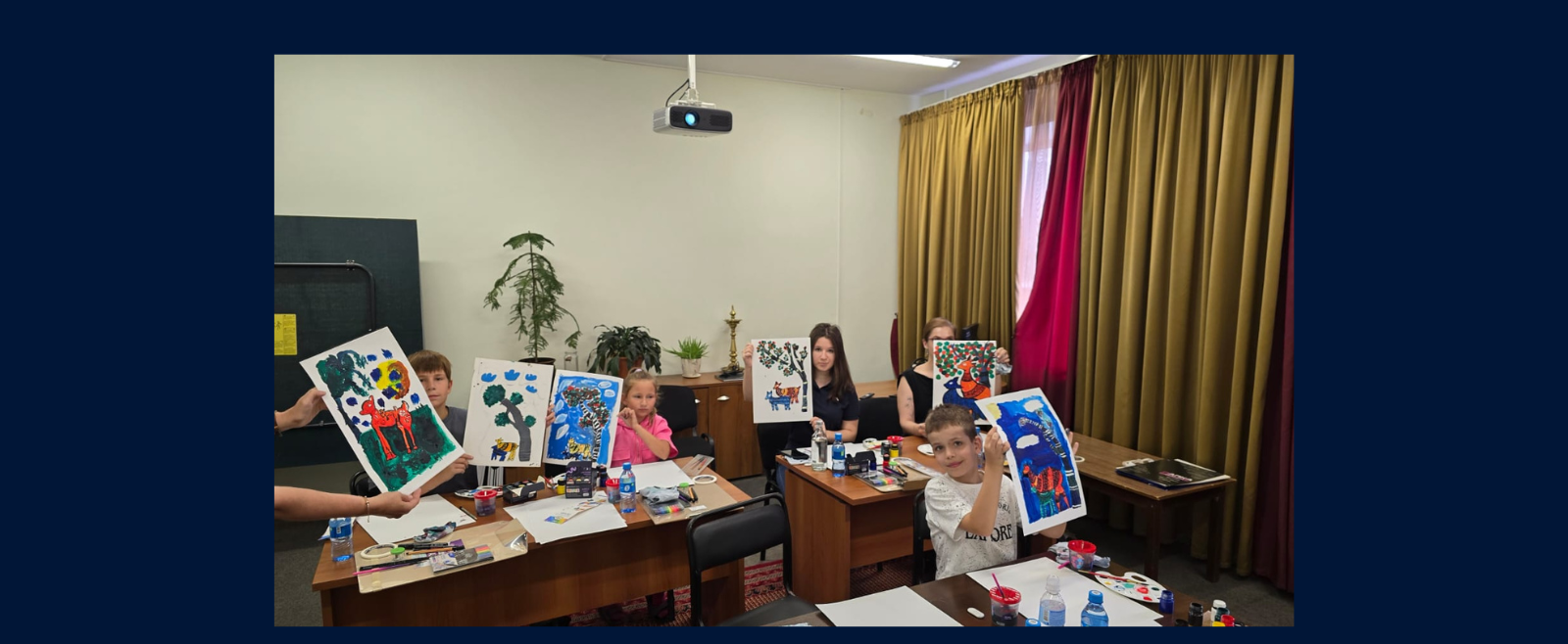 Virtual workshop on Gond Painting at Consulate General of India