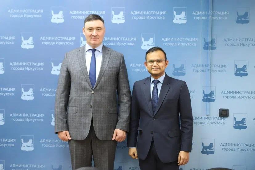 Meeting with Mr. Ruslan Bolotov, Mayor of Irkutsk