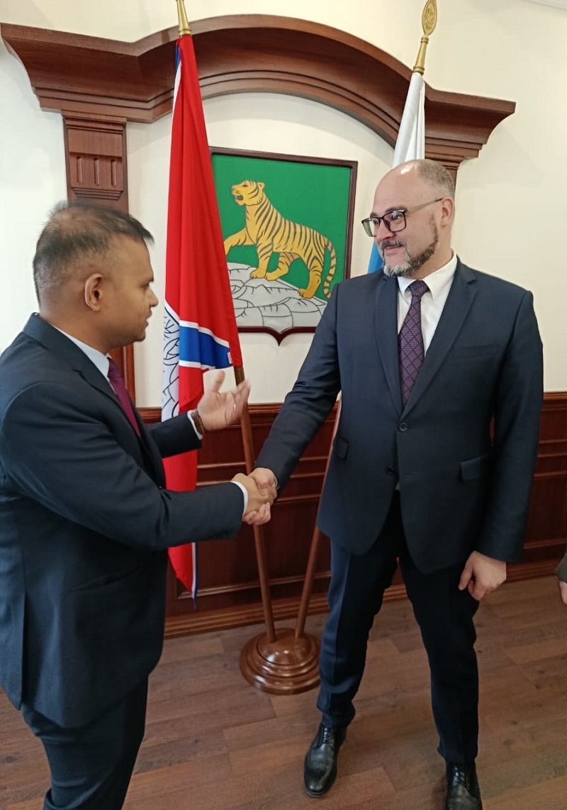 Farewell Courtesy Calls by Consul General Mr. Siddarth Gowrav on the conclusion of his tenure