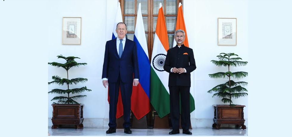 Visit of Minister of Foreign Affairs of Russian Federation to India (31 March – 1 April 2022)