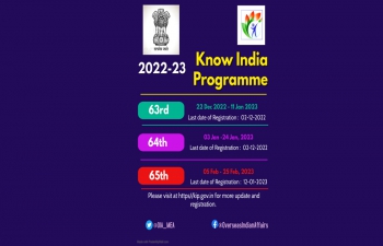  Know India Program (63-65th Editions)