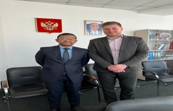 Meeting with Mr. Aleksei Dunaev Director of Vladivostok Branch of the Far East and Arctic Development Corporation