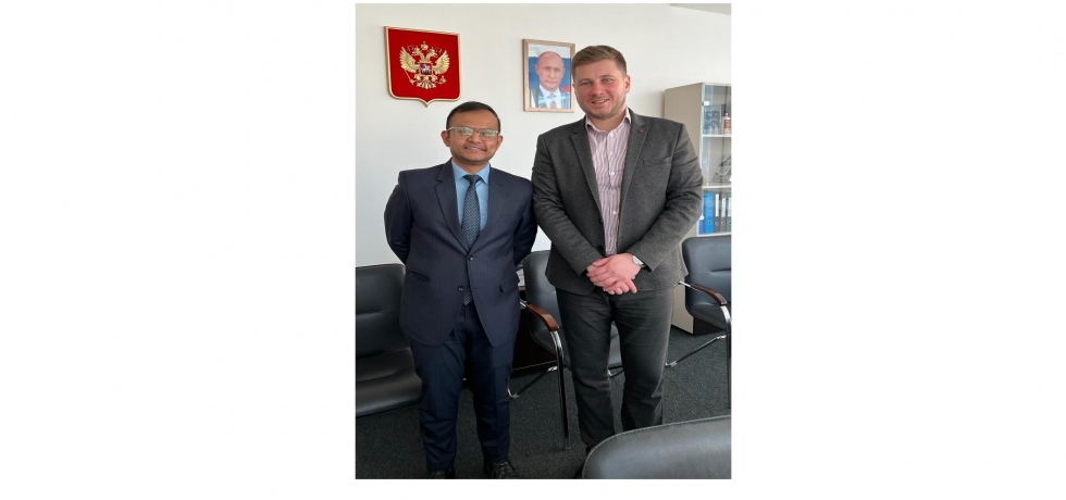 Meeting with Mr. Aleksei Dunaev Director of Vladivostok Branch of the Far East and Arctic Development 
